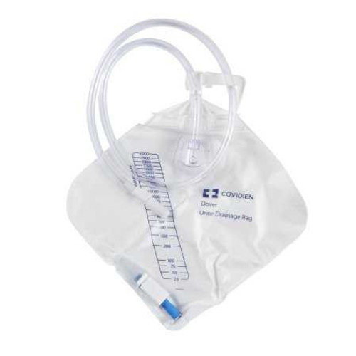 Urinary Drain Bag Kenguard Anti-Reflux Valve 2000 mL Vinyl 3512 Case/20 3512 KENDALL HEALTHCARE PROD INC. 231140_CS