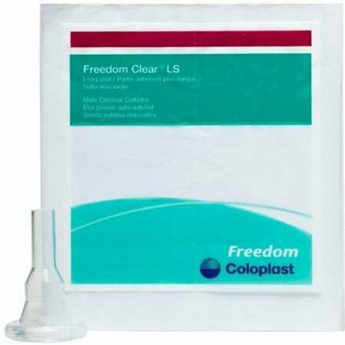 Male External Catheter Freedom Clear LS Self-Adhesive Seal Silicone Medium 5290 Each/1 5290 COLOPLAST INCORPORATED 442023_EA