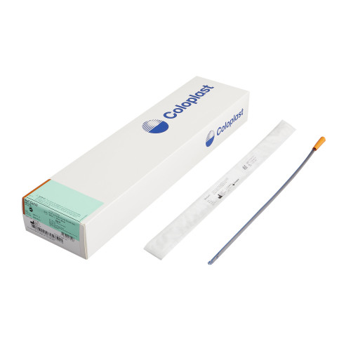 Urethral Catheter Self-Cath Coude Olive Tip Uncoated PVC 16 Fr. 16 in, 816 Box of 30