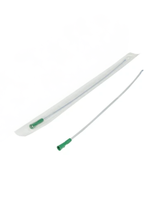 Urethral Catheter Cure Catheter Coude Tip Uncoated PVC 14 Fr. 16 in, M14C Pack of 1 
(701371_EA)
