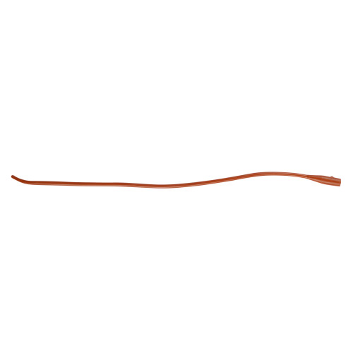 Urethral Catheter Bard Tiemann Tip Red Rubber 16 Fr. 16 in, 010116 Pack of 1
