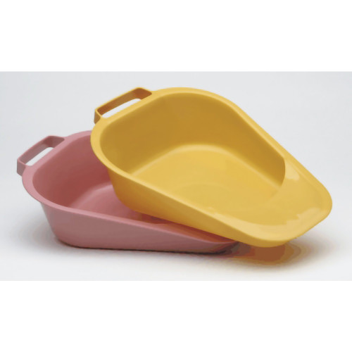 Fracture Bedpan Medegen Gold 1.1 Quart / 1040 mL H100-05 Case of 50