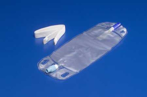 Urinary Leg Bag Curity Anti-Reflux Valve 500 mL Vinyl 145514 Case/50 145514 KENDALL HEALTHCARE PROD INC. 56255_CS