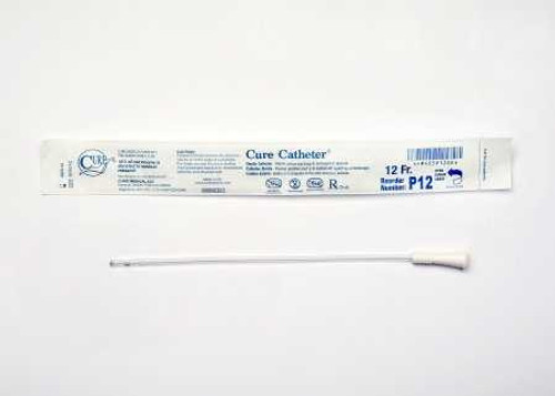 Urethral Catheter Cure Catheter Straight Tip 12 Fr. 10 Inch P12 Each/1 P12 CURE MEDICAL 842875_EA