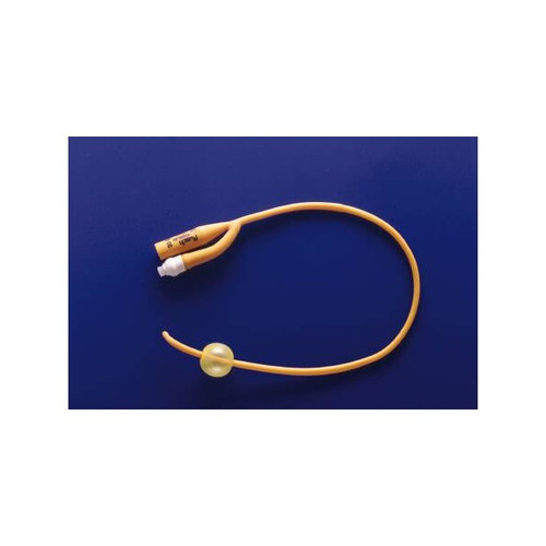 Foley Catheter PureGold 2-Way Coude Tip 5 cc Balloon 14 Fr. Latex 318114 Box of 10