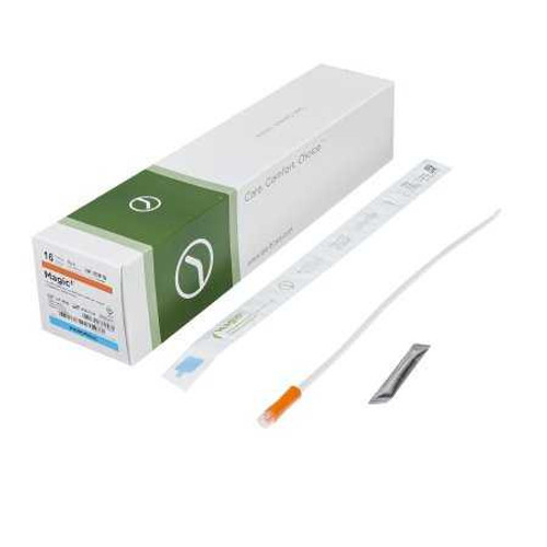 Urethral Catheter Magic3 Coude Tip Hydrophilic Coated Silicone 16 Fr. 16 Inch 50616 Case/30 50616 BARD MEDICAL DIVISION 843628_CS