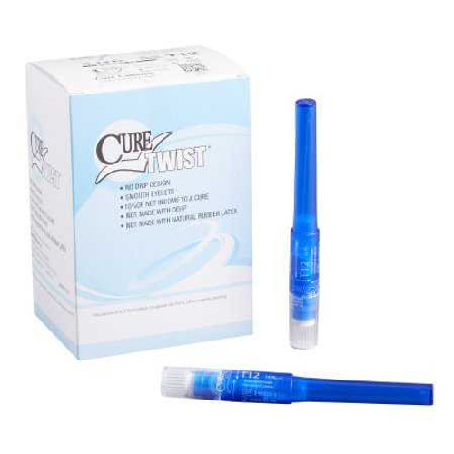 Urethral Catheter Cure Twist Straight Tip 12 Fr. 6 Inch T12 Each/1 T12 CURE MEDICAL 821998_EA