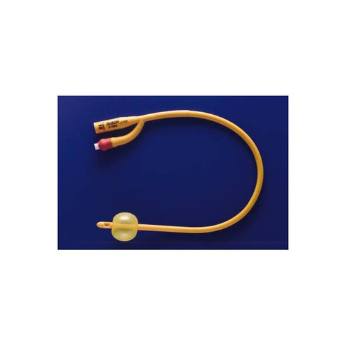 Foley Catheter Rusch Gold 2-Way Standard Tip 5 cc Balloon 22 Fr. Silicone Coated Latex 180705220 Pack of 1