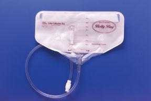 Urinary Drain Bag Belly Bag Anti-Reflux Valve 1000 mL Vinyl B1000 Box/10 B1000 TELEFLEX MEDICAL 458450_BX