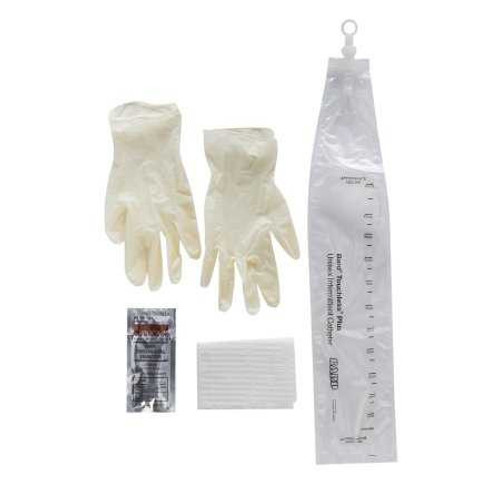 Intermittent Catheter Tray Touchless® Plus Closed System / Straight Tip 10 Fr. Without Balloon Vinyl 4A5110 Case of 50 4A5110 Touchless® Plus 328274_CS