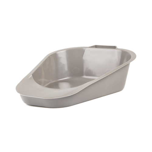 Fracture Bedpan Medegen Gray 1 Quart / 946 mL H100-11 Case of 50