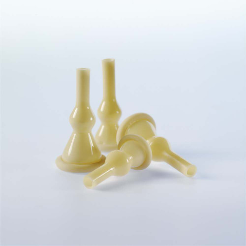 Male External Catheter Freedom Clear Self-Adhesive Strip Vinyl Medium C5200 Box of 100