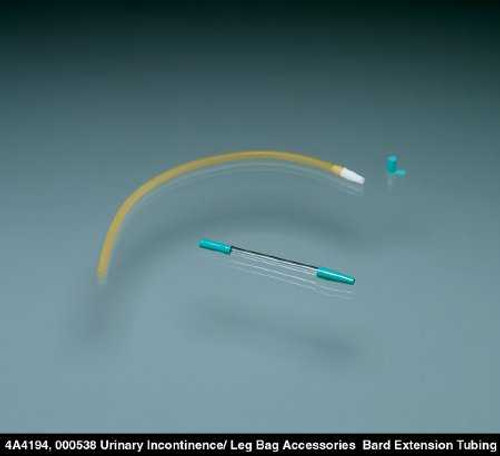 Tube Leg Bag Extension Bard 8-1/2 Inch Tube and Adapter Reusable Sterile 000538 Case/50 538 BARD MEDICAL DIVISION 4003_CS