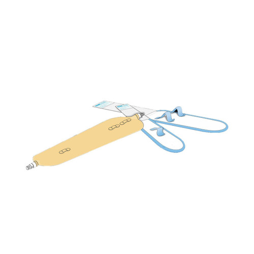 Urinary Leg Bag Urocare Anti-Reflux Valve 44 oz. Latex 9544 Each/1 9544 UROCARE 770905_EA