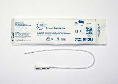 Urethral Catheter Cure Catheter Straight Tip 12 Fr. 16 Inch M12U Case/300 M12U CURE MEDICAL 876912_CS