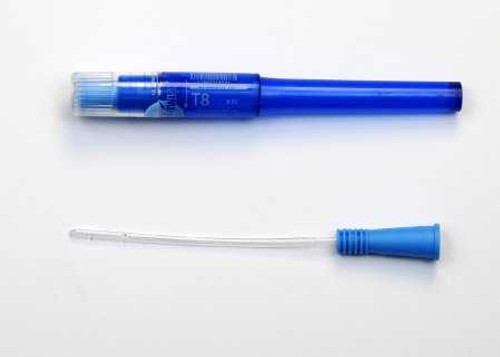 Urethral Catheter Cure Twist Straight Tip 8 Fr. 6 Inch T8 Each/1 T8 CURE MEDICAL 1005463_EA