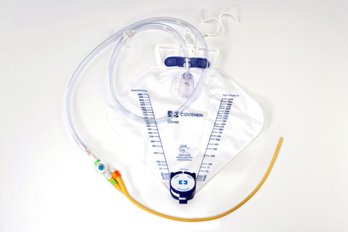 Indwelling Catheter Tray Curity Ultramer 2-Way Foley 14 Fr. 5 cc Balloon Latex 8944 Case of 10