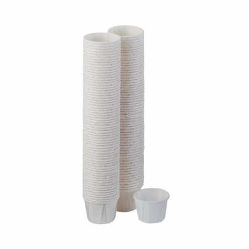 Souffle Cup Solo® 0.75 oz. White Paper Disposable 075-2050 Sleeve/250 075-2050 Solo® 422234_SL