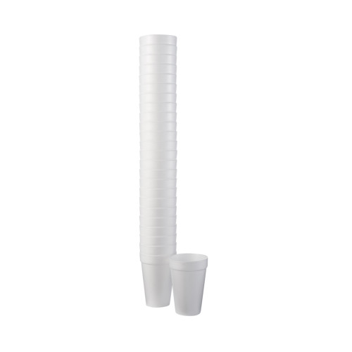 Dart Styrofoam Cup, 16 oz, 16J16, Case of 1000