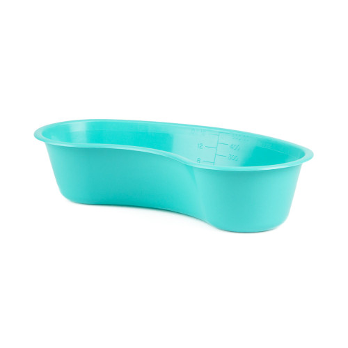 Emesis Basin Turquoise 500 cc Plastic Single Patient Use H300-07 Pack of 1