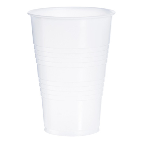 Drinking Cup Conex Galaxy 16 oz. Translucent Plastic Disposable Y16T Case of 1000