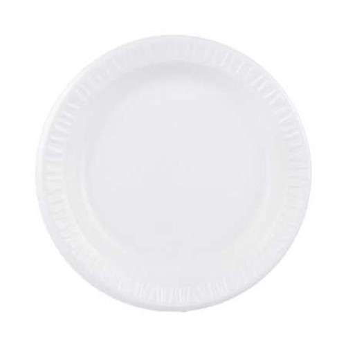 Plate Dart Concorde White Disposable Non-Laminated Foam 9 Inch Diameter 9PWCR Pack/125 9PWCR SAALFELD REDISTRIBUTION 993710_PK