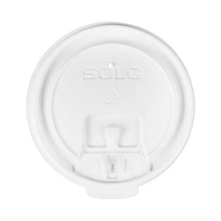 Lid Solo Plastic White Liftback and Lock Tab LB3081-00007 Case/1000 LB3081-00007 SOLO/SWEETHEART CUP COMPANY 831392_CS