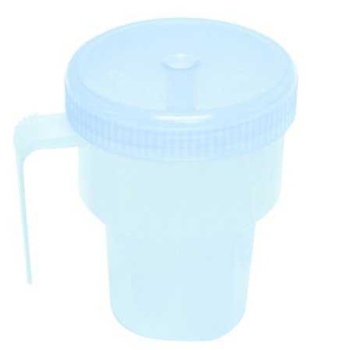 Spillproof Drinking Cup Kennedy 7 oz. Translucent Plastic Reusable 601000 Each/1 - 67887709 601000 FABRICATION ENTERPRISES 796788_EA