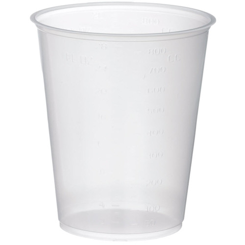 Medegen Pitcher Liner Translucent, Polystyrene, Graduated, 28 oz., H223-01, Pack of 1