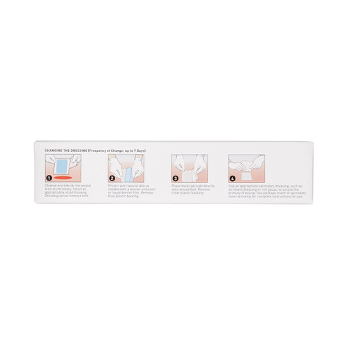 Hydrogel Wound Dressing McKesson Sheet 4 x 4 Inch Sheet Sterile 61-82044 Box of 10 61-82044 McKesson 494194_BX
