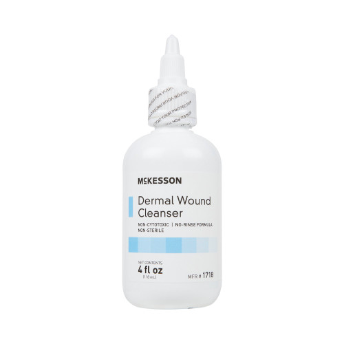 McKesson Wound Cleanser 4 oz. Squeeze Bottle NonSterile, 1718, Pack of 1