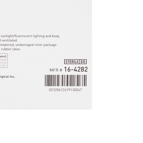 Eye Pad McKesson Cotton Filler / Spun Blown Polypropylene NonWoven Outer Layer 2-1/8 X 2-5/8 Inch Sterile 16-4282 Box/50 16-4282 MCK BRAND 467978_BX