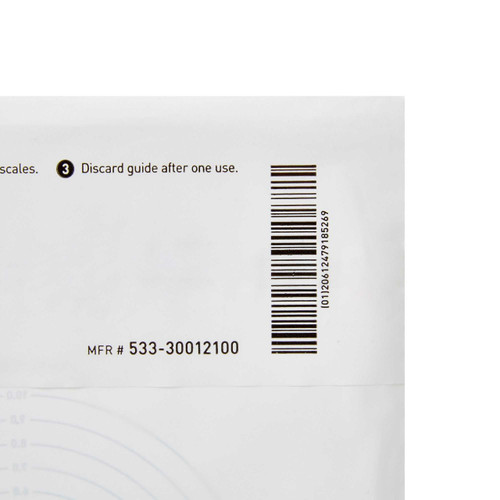 Wound Measuring Guide McKesson 5 X 7 Inch Clear Plastic NonSterile 533-30012100 Case/6000 533-30012100 MCK BRAND 580718_CS Wound Measuring Guide McKesson 5 X 7 Inch Clear Plastic NonSterile 533-30012100 Case/6000 533-30012100 MCK BRAND 580718_CS