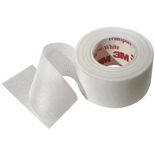 3M Transpore Medical Tape Transparent 1 Inch X 10 Yard Plastic NonSterile, 1527-1, Roll of 1