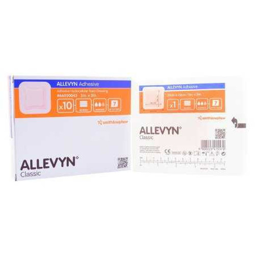 Foam Dressing Allevyn 3 X 3 Inch Square Adhesive with Border Sterile 66020043 Each/1 66020043 UNITED / SMITH & NEPHEW 278016_EA