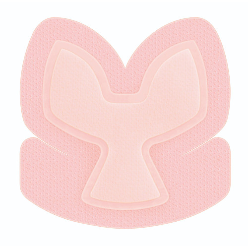 Allevyn Life Foam Dressing 9-4/5 X 9-9/10 Inch With Border Film Backing Silicone Gel Adhesive Heel Sterile, 66801304, Box of 5