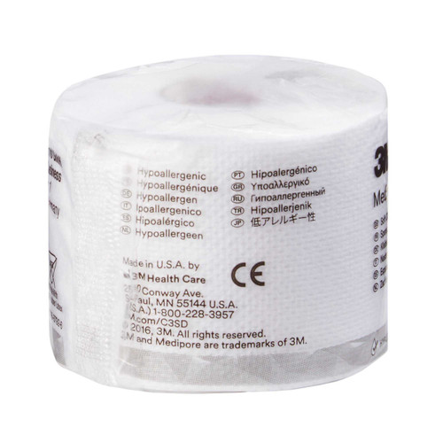Medical Tape 3M Medipore H Water Resistant Cloth 2 Inch X 10 Yard NonSterile 2862 Box/12 3M 324081_CS