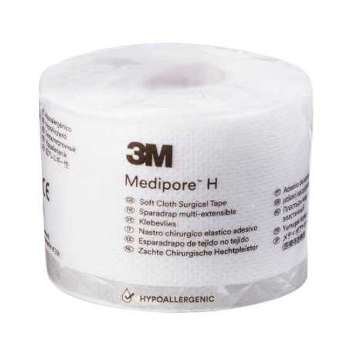Medical Tape 3M Medipore H Water Resistant Cloth 2 Inch X 10 Yard NonSterile 2862 Box/12 3M 324081_CS