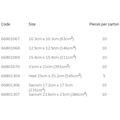 Allevyn Life Foam Dressing 6-1/16 X 6-1/16 Inch With Border Film Backing Silicone Gel Adhesive Quadrilobe Sterile, 66801069, Pack of 1