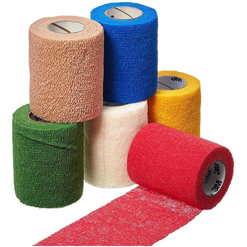 Cohesive Bandage 3M Coban LF 2 Inch X 5 Yard Standard Compression Self-adherent Closure Tan NonSterile 2082 Each/1 2082 3M 388423_EA
