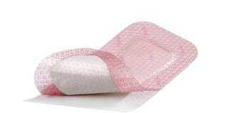 Thin Foam Dressing Allevyn Gentle Border Lite 3 x 3 Inch With Border Film Backing Silicone Gel Adhesive Square Sterile 66800834 Case of 60 66800834 Allevyn Gentle Border Lite 767990_CS