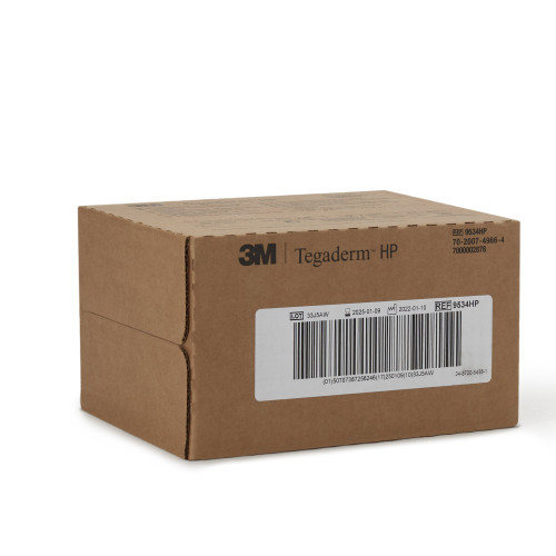 3M Tegaderm HP Transparent Film Dressing 2-3/8 X 2-3/4 Inch Frame Style Delivery Rectangle Sterile, 9534HP, Case of 400