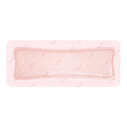 Allevyn Gentle Border Foam Dressing Silicone Gel Adhesive, 4 x 8'', Sterile ‚Äì 66800900, Box of 10