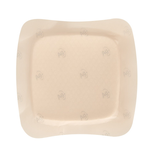 Aquacel Ag Silver Foam Dressing 4 X 4 Inch Square Sterile, 420681, Pack of 1