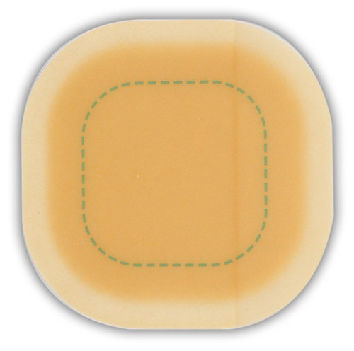 DuoDERM Signal CGF Hydrocolloid Dressing Foam Backing 5-1/2 X 5-1/2 Inch Square Hydrocolloid, 403327, Box of 5