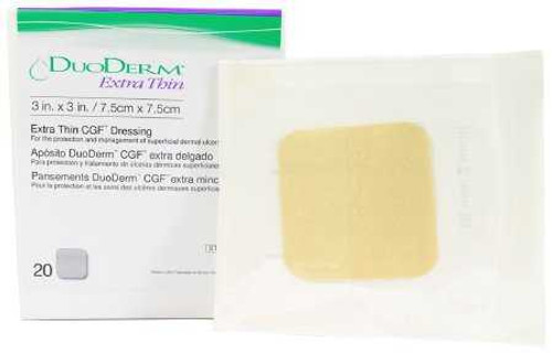 Hydrocolloid Dressing DuoDERM Extra Thin 6 X 7 Inch Triangle Sterile 187903 Box/10 187903 CONVA TEC 202159_BX