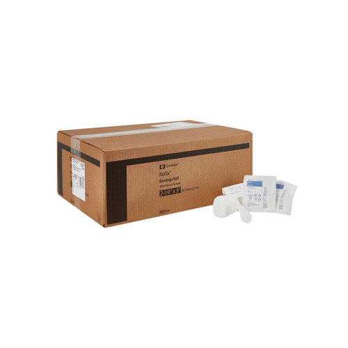 Fluff Bandage Roll Kerlix Gauze 6-Ply 2-1/4 Inch X 3 Yard Roll Sterile 6720 Each/1 6720 KENDALL HEALTHCARE PROD INC. 710816_EA