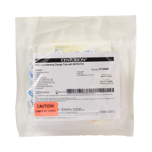 Dressing Change Tray Peripherally Inserted Central Catheter, DT7095BP, Pack of 1