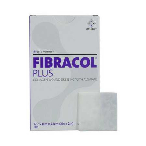 Collagen Dressing Collagen Dressing Fibracol Plus Collagen / Alginate 2 X 2 Inch 2981 Each/1 2981 SYSTAGENIX WOUND MANAGEMENT 368787_EA