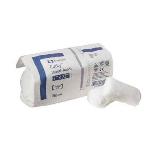 Conforming Bandage Curity™ 3 x 75 Inch 12 per Pack NonSterile 1-Ply Roll Shape 2244- Bag of 12 2244 Curity™ 188591_BG